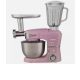 DMS 3 az 1-ben konyhai gép KMFB-1700B álló mixer húsdarálóval, 5 liter, 1700 W rózsaszín 4251362486131
