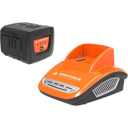 Yard Force AL M25BN 60V Starter Set – 2,5 Ah akkumulátor és gyorstöltő